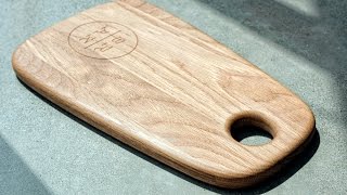 Making a White Oak Cutting Board with Shaper Origin [upl. by Ylenaj713]