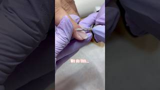 Why We Exfoliate Cuticles for Manicure Perfection 💅 nails drymanicure [upl. by Adi]