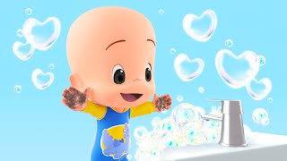 Wash Your Hands  more Nursery Rhymes for children with Cleo and Cuquin [upl. by Ueih]