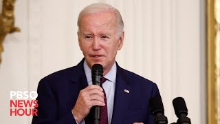 WATCH LIVE Biden makes welcome remarks at bipartisan US Conference of Mayors at White House [upl. by Ellis595]