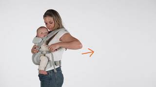 Ergobaby Omni Breeze  Dream Draagzak  Vooraan gedragen met het gezicht van de baby naar u toe [upl. by Arliene]