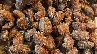 Homemade Candied Almonds  How To Make Sugar Almonds [upl. by Ennairol]