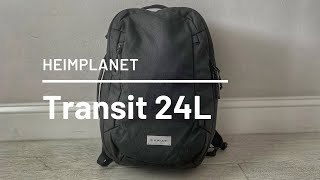 Heimplanet Transit 24L Daypack Review  Minimal Everyday Carry Pack [upl. by Efi]