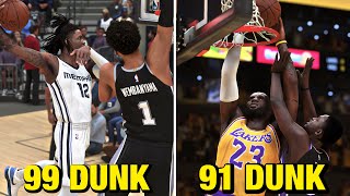 Poster Dunk With The Best Dunker On EVERY Team in NBA 2K24 [upl. by Eladnwahs]