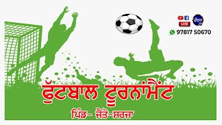 LIVE FOOTBALL TOURNAMENT VILL JAITO SARJA 2023 [upl. by Godderd594]