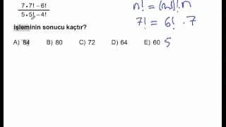 2012 KPSS Lisans Matematik Çözümleri1 [upl. by Nivloc]