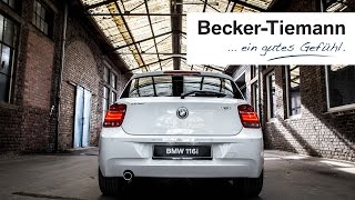 Der BMW 116i MIXit  Vorgestellt von Autohaus BeckerTiemann [upl. by Dorene]