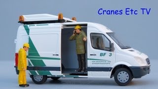 Conrad MercedesBenz Sprinter Van H N Krane by Cranes Etc TV [upl. by Arihaz]