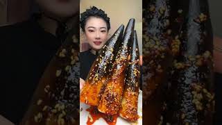 食べる音 モクバンタケノコ  木方タケノコ  Mukbang bamboo shoot  EATING SOUNDS mukbang asmreating asmrvideo 1382 [upl. by Ynoyrb]