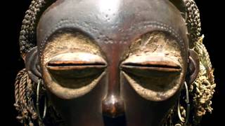 Female pwo mask Chokwe peoples [upl. by Shara]