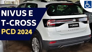 VOLKSWAGEN DIVULGA TCROSS E NIVUS PCD COM TODAS ISENÇÕES [upl. by Notgnilra525]