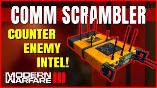 How the Comm Scrambler Field Upgrade Works in MW3  Modern Warfare III Equipment Guide [upl. by Marashio]