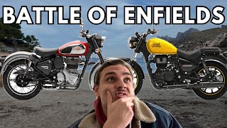 Royal Enfield Meteor 350 VS Classic 350  Which one is Better [upl. by Gervais767]