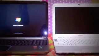 Sony vaio Intel I3 vs HP pavilion AMD A6 speed test [upl. by Brecher]