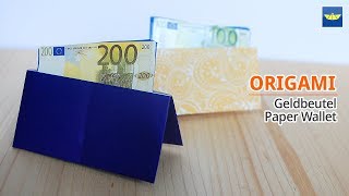 Origami Geldbeutel für Kinder [upl. by Wycoff427]