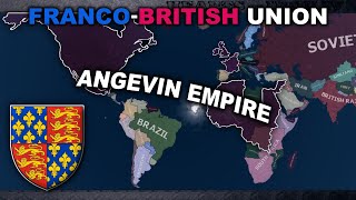 HOI4 Vanilla FrancoBritish Union Keeps Two Empire Alive Timelapse [upl. by Aneram]