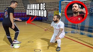 RICARDINHO ME ENSEÑA SUS MEJORES REGATES  Futsal amp Futbol calle [upl. by Wyly]