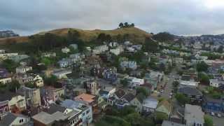 A Flight Over Bernal Heights San Francisco with Phantom 3 [upl. by Ihculo]