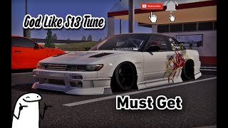 NEW Best S13 Wellington S20 Drift Tune  CarX Drift Racing Online  90 ADH [upl. by Boswall934]