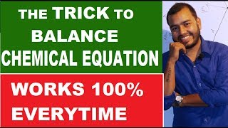 How To BALANCE any CHEMICAL EQUATION 01  Best way to Balance Chemical Equation [upl. by Hawken]