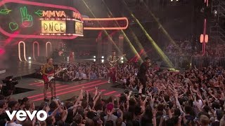 DNCE  Kissing Strangers Live From iHeartRADIO MMVAs2017 [upl. by Odnuges]