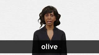 How to pronounce OLIVE in American English [upl. by Harias]