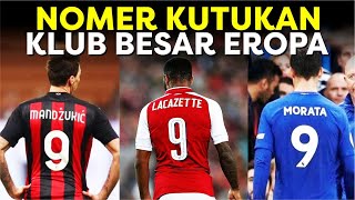 5 NOMOR PUNGGUNG KUTUKAN DI KLUB BESAR EROPA [upl. by Dranreb]