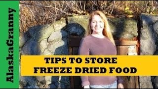 How to Store Freeze Dried Food to Last Longer DIY Emergency Meal Bucket Kit [upl. by Notsnarc383]