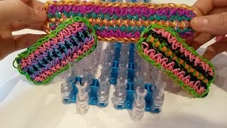 NEW Retrica Bracelet on the Rainbow Loom [upl. by Arimak]