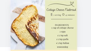 Cottage Cheese Flatbread [upl. by Ayad]