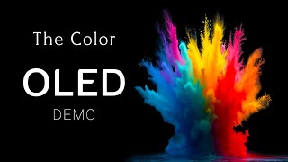 OLED Demo HDR 8K Ultra HD 60fps l The Color [upl. by Yelrak]