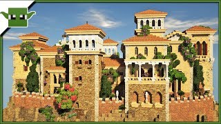 Minecraft Fortified Italian House  Minecraft Inspiration Series w Keralis [upl. by Yvette]