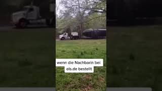 Nachbarin bestellt meme reels shorts funny lustig humor [upl. by Novyert]