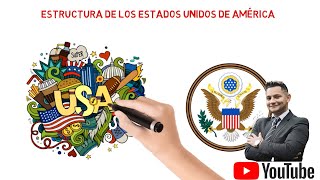 ESTRUCTURA ADMINISTRATIVA DE LOS ESTADOS UNIDOS DE AMÉRICA [upl. by Dorelle]