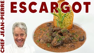 Escargot An Award Winning Recipe  Chef JeanPierre [upl. by Artema961]