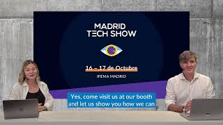 Let’s Talk Cybersecurity Meet glueckkanja at the Madrid Tech Show 2024 [upl. by Regen139]