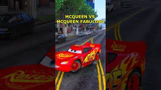 lightning mcqueen vs fabulous mcqueen disney cars mcqueen disneycars lligtningmcqueen shorts [upl. by Sivahc]