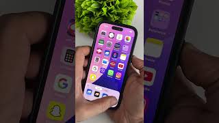 Customizing iPhone Home Screen Icons is at another level iphone home screen setup ios 18 features [upl. by Maible]