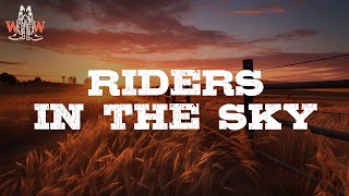 charley crockett  ghost riders in the sky  lyrics [upl. by Zitvaa]