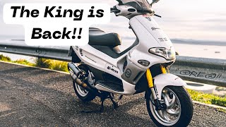 Unleashing Power Epic Ride on Gilera Runner 180cc PM Tunning Scooter [upl. by Enaej]