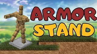 How to Make an Armor Stand in Minecraft  Minecraft Tutorial [upl. by Serafina]