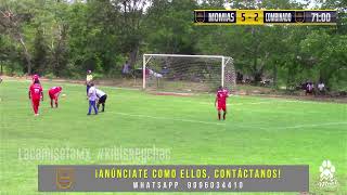 LIGA DE VETERANOS  MOMIAS FC VS COMBINADO DE MOTUL  La Camiseta MX [upl. by Pengelly]