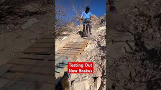 Mountain Biking  New Brakes but this happened mtb nobrakes stoppie jameseyboi2132 [upl. by Alys749]