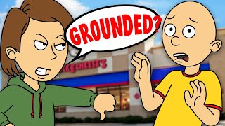 Caillou Goes To Chuck E CheeseGroundedUngrounded [upl. by Harwell]