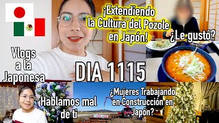 Japonesa PRUEBA el POZOLE Mexicano  ¿Mujeres en Trabajos de Construcción  Ruthi San ♡ 061221 [upl. by Erreit]