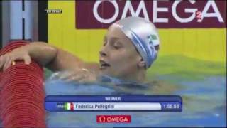 SWIMSONIC NILOX Federica Pellegrini ORO 200 SL Mondiali Shanghai [upl. by Jock143]