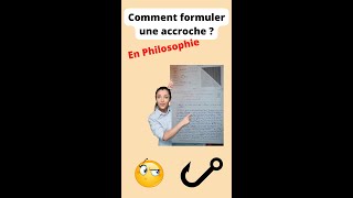 Comment formuler une accroche pour sa dissertation de philosophie [upl. by Elin36]