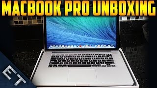 15inch Macbook Pro with Retina Display Unboxing amp First Boot Late 2013 [upl. by Dey]