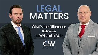 Whats the Difference Between a DWI and a DUI [upl. by Annawik]