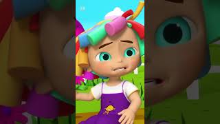 Boo Boo Song shorts nurseryrhymes Kidssongs babybigcheese babysongs cartoonvideos [upl. by Dnaloy974]